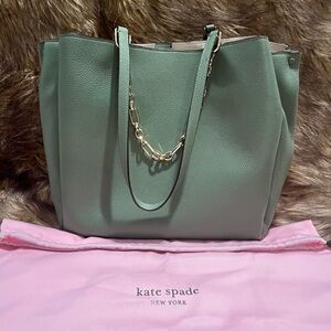 Green Kate Spade Tote bag